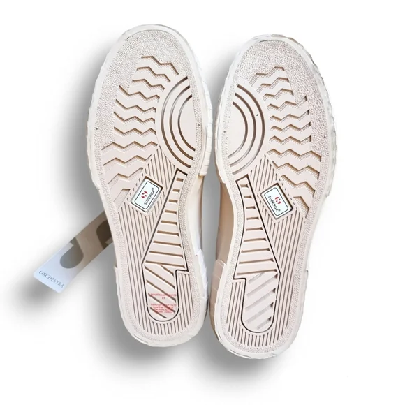 SUPERGA 2630 Stripe Buttersoft Shoes in Pink Blush-Green Iceberg - Picture 8 of 15